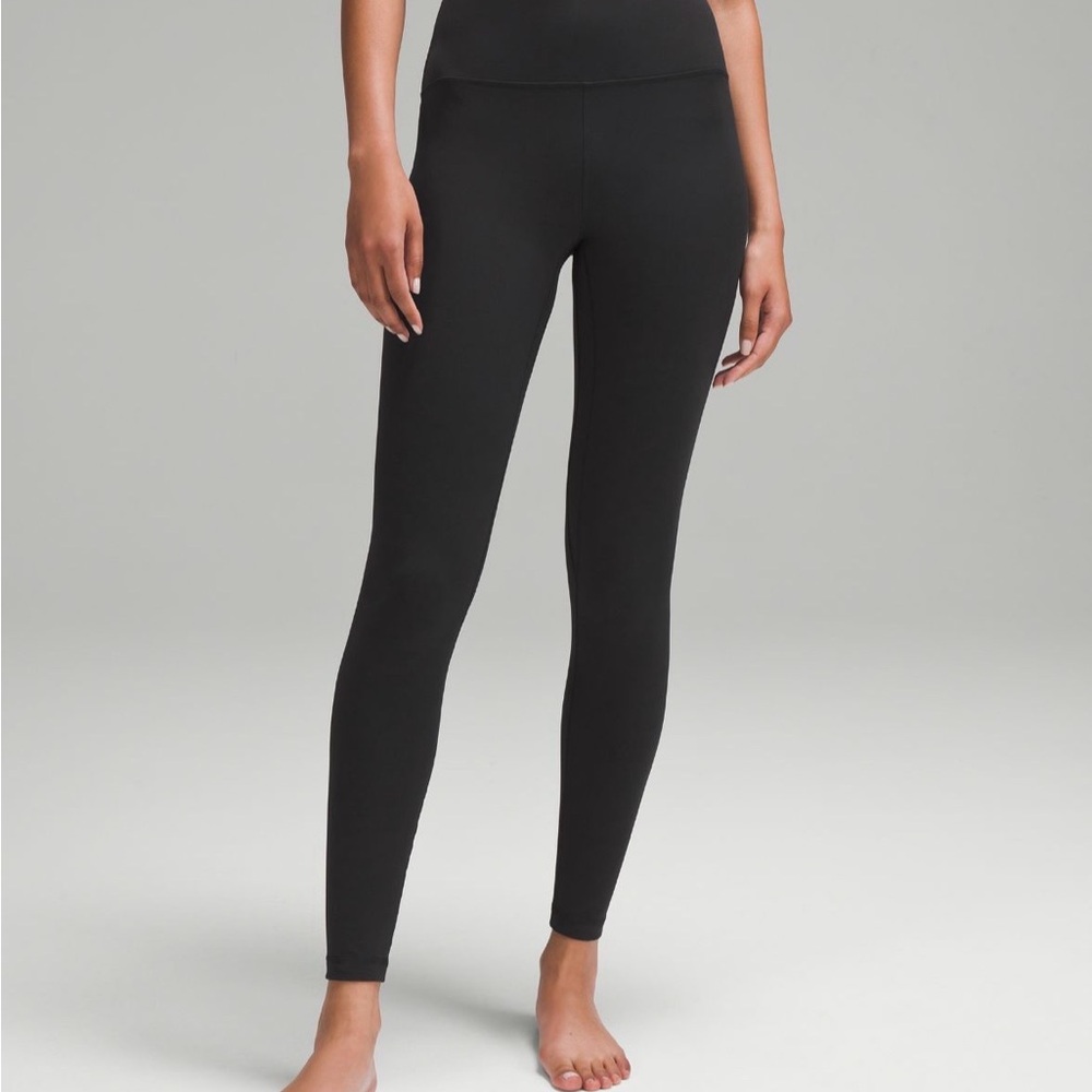 Lululemon Athletica Super High Waisted Black Leggings